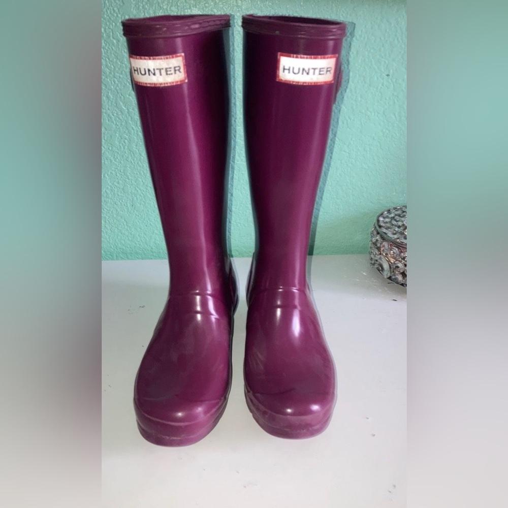 Girl Hunter rain boots